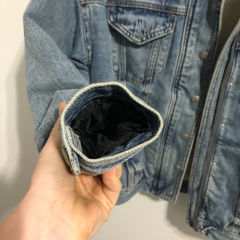 Faux Fur Lined Jean Jacket from American Eagle - Picture 8 of 15